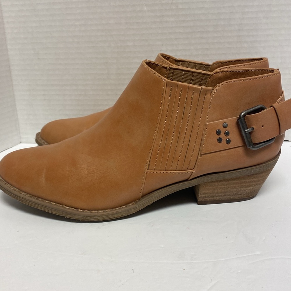 Report tan leather ankle boots size 9 - Picture 1 of 5